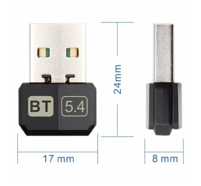 Bluetooth адаптер Dongle USB Bluetooth 5.4 Plug and play