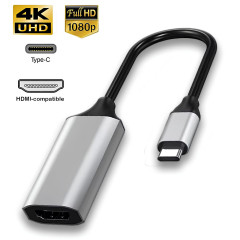 Адаптер перетворювач конвертер Type-C to HDMI 4К SmartGo Адаптер перетворювач конвертер Type-C to HDMI 4К SmartGo