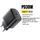 Мережевий зарядний пристрій Essager 30W ES-CD52 QC3.0  AFC FCP SCP  (Швидка зарядка) Type-C