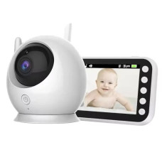 Відеоняня Baby Monitor ABM100 з монітором 4.3'' оглядом 360° двостороннім зв'язком та нічним баченням Відеоняня Baby Monitor ABM100 з монітором 4.3'' оглядом 360° двостороннім зв'язком та нічним баченням