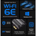 WIFI6 + Bluetooth 5.3 контролер AX5400 2.4G/5G/6Ghz PCIe адаптер Derapid MT7922 тридіапазонний WIFI6 + Bluetooth 5.3 контролер AX5400 2.4G/5G/6Ghz PCIe адаптер Derapid MT7922 тридіапазонний