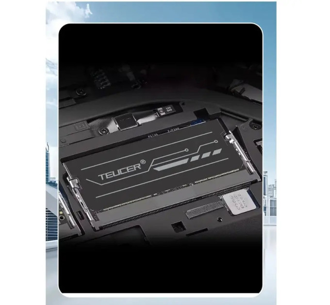 Радіатор охолодження SO-DIMM з графену та мідної фольги Teucer NC-67 (2шт)