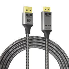 Кабель DisplayPort - HDMI 8K 60Hz 2м SmartG v2.1 Кабель DisplayPort - HDMI 8K 60Hz 2м SmartG v2.1
