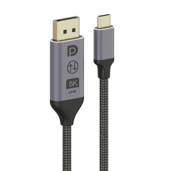 Двонаправлений Кабель Type-C - DisplayPort 8K 60 Hz UHD 2м DP1.4 SmartG Bidir Двонаправлений Кабель Type-C - DisplayPort 8K 60 Hz UHD 2м DP1.4 SmartG Bidir
