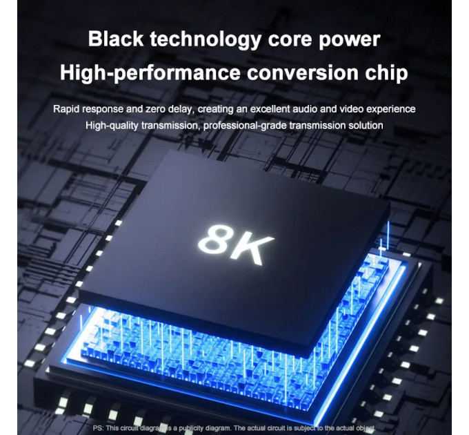 Двонаправлений Кабель  Type-C - DisplayPort 8K 60 Hz UHD 2м DP1.4 SmartG Bidir
