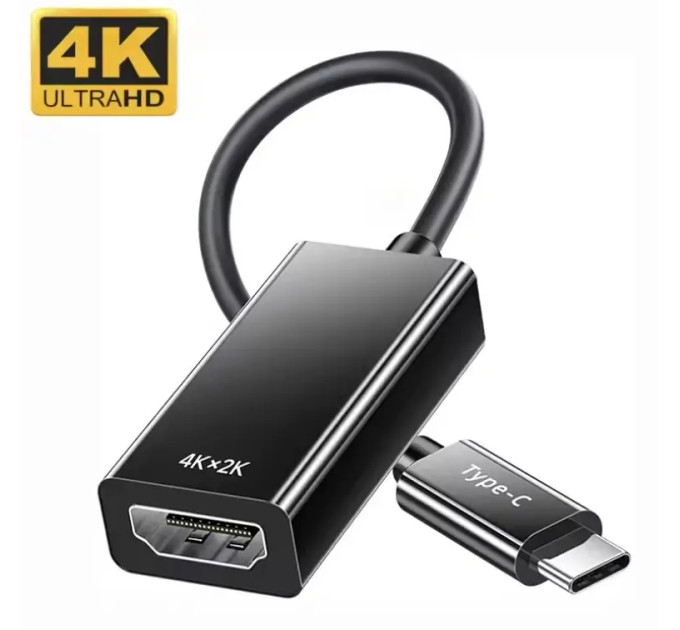 Адаптер конвертер Type-C to HDMI V 4К SmartGO Адаптер конвертер Type-C to HDMI V 4К SmartGO
