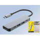 USB 3.0 хаб + конвертер HDMI 4K SmartGo HUC 5 у 1