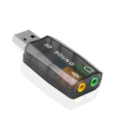 Звукова карта USB 3D Sound Card Коробочна версія Звукова карта USB 3D Sound Card Коробочна версія