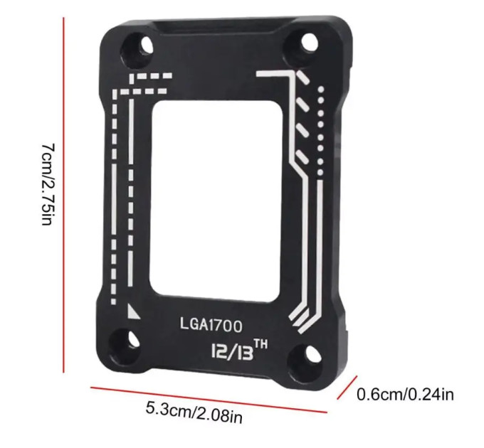 Рамка для сокету LGA1700 for Intel 12th 13th 14th gen
