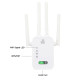 Ретранслятор Wi-Fi 5Ghz/2.4Ghz AC1200Mbps двухдиапазанонный 802.11ac