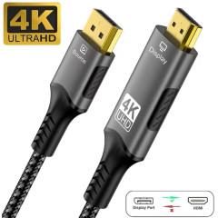 Кабель Display Port - HDMI 4K 60Hz 2м SmartGo Кабель Display Port - HDMI 4K 60Hz 2м SmartGo