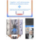 Універсальний кулер BAJEAL A400 120мм 1700/1200/775/115x/1366/1356 /FM2/AM4/AM5/FM1/AM3+/AM3/AM2 RGB 4 трубки 135W TDP