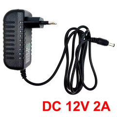Блок питания 12В 2А DC Конектор 5.5мм х 2,1мм