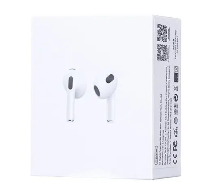 Bluetooth TWS навушники Remax PD-BT430. Білі. 4th Generation Smart Case