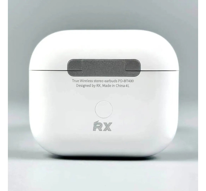 Bluetooth TWS навушники Remax PD-BT430. Білі. 4th Generation Smart Case