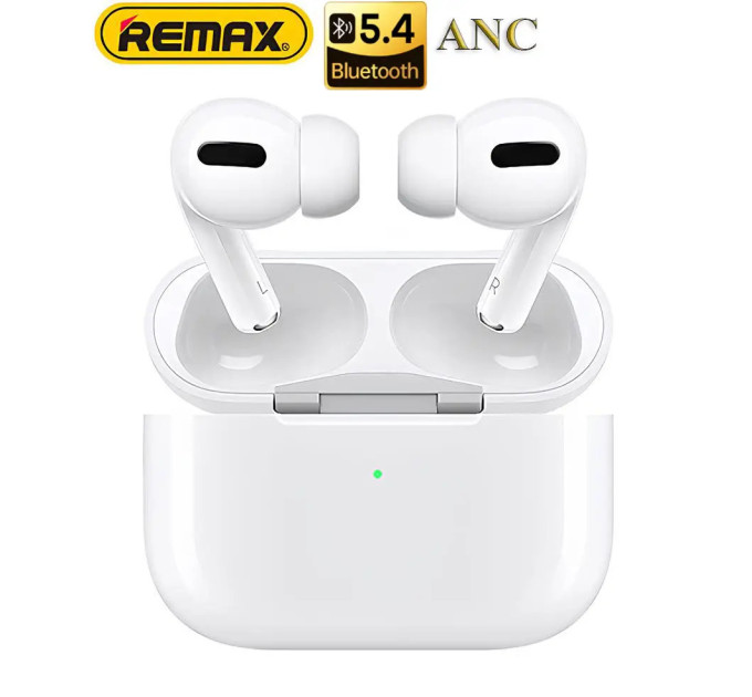 Bluetooth TWS навушники Remax PD-BT533N. Білі. 5th Generation ANC Noise Canceling