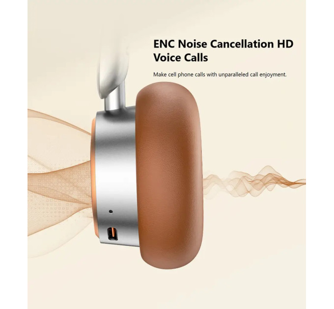 Bluetooth навушники Remax RB-830HB BT5.4 з мікрофоном ENC rown