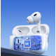 Bluetooth TWS навушники Remax W30N CozyPods з дисплеєм. Білі
