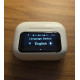 Bluetooth TWS навушники Remax W30N CozyPods з дисплеєм. Білі