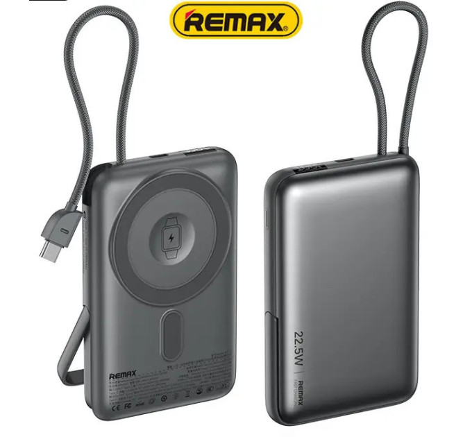 УМБ Павербанк 10000mAh REMAX MC-01 3в1 PD22,5W Magsafe Powerbank УМБ Павербанк 10000mAh REMAX MC-01 3в1 PD22,5W Magsafe Powerbank