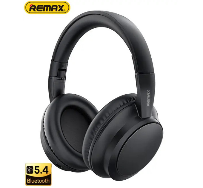 Bluetooth навушники Remax RB-100HB BT5.4 з мікрофоном Чорні