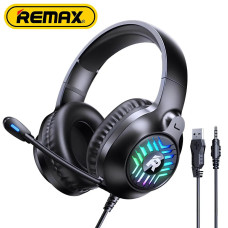 Наушники ировые Remax RM-705 Gaming  гарнитура с микрофоном USB + 3.5mm mini Jack