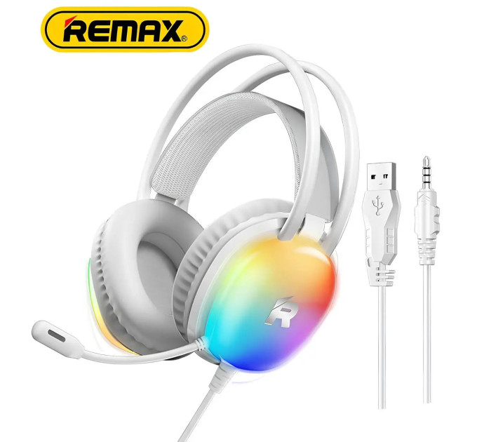 Навушники ігрові Remax RM-706 Gaming  гарнитура  з мікрофоном USB + 3.5mm mini Jack