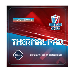 Термопрокладка SubZero Seven Cool 12.8 W/mK 100x100x0.75мм