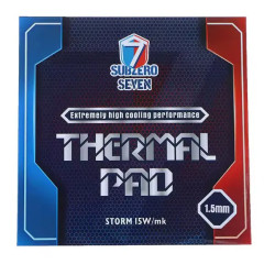 Термопрокладка SubZero Seven Storm 15 W/mK 100x100x1.5 мм