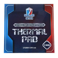 Термопрокладка SubZero Seven Storm 15 W/mK 100x100x2.5 мм Термопрокладка SubZero Seven Storm 15 W/mK 100x100x2.5 мм