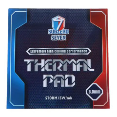 Термопрокладка SubZero Seven Storm 15 W/mK 100x100x3 мм