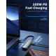 USB 3.0 хаб конвертер HDMI 4K Lemorele 5 в 1