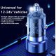 Автомобильное зарядное устройство 75W Toocki PD+QC 1C+1A Fast Car Charger
