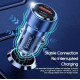 Автомобильное зарядное устройство 75W Toocki PD+QC 1C+1A Fast Car Charger