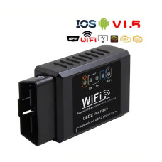 Автосканер OBD2 WIFI ELM327 V1.5 адаптер iPhone IOS /Android OBDII Автосканер OBD2 WIFI ELM327 V1.5 адаптер iPhone IOS /Android OBDII
