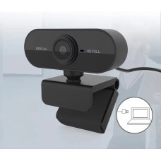 Веб-камера FullHD 1920x1080 Автофокус, Мікрофон, Plug and Play USB Веб-камера FullHD 1920x1080 Автофокус, Мікрофон, Plug and Play USB