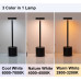 Акумуляторна Настільна лампа LedLine circle black