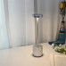 Акумуляторна Настільна лампа LedLine circle silver