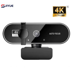 Веб-камера 4K 3840×2160 Автофокус, Мікрофон, Plug and Play USB зі шторкою безпеки Веб-камера 4K 3840×2160 Автофокус, Мікрофон, Plug and Play USB зі шторкою безпеки