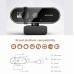 Веб-камера 4K 3840×2160 Автофокус, Мікрофон, Plug and Play USB зі шторкою безпеки