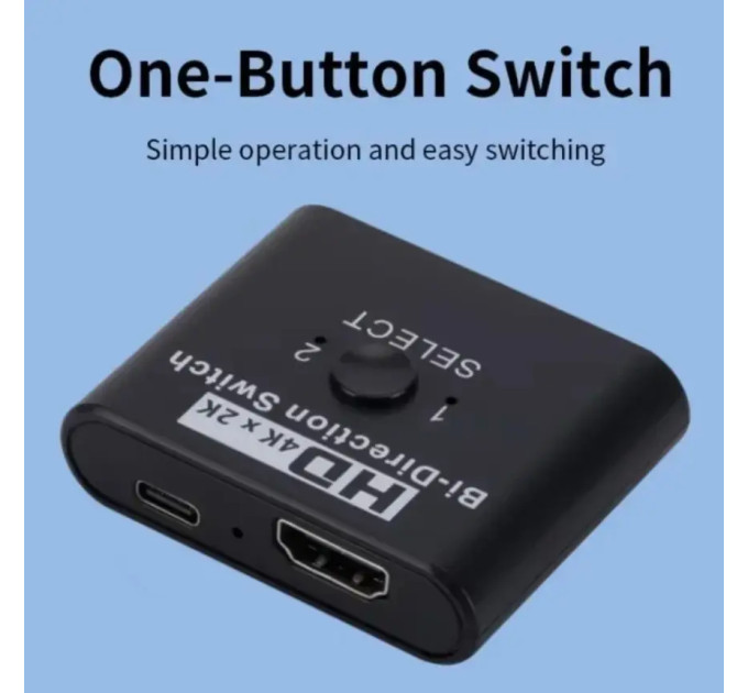 HDMI Switcher Splitter - Двонаправлений перемикач свитч HDMI плітер