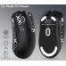 Мышь беспроводная игровая ATTACK SHARK R1 черная. Радио 2.4Ghz + Bluetooth 5.2