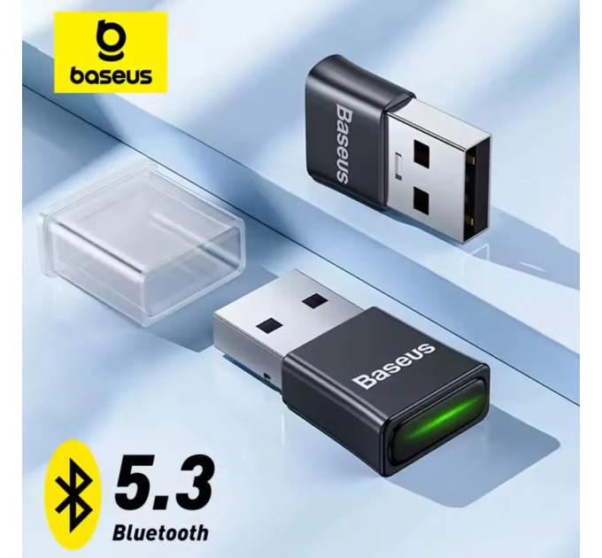 Bluetooth адаптер Dongle USB Bluetooth 5.3 Baseus BA07 Bluetooth адаптер Dongle USB Bluetooth 5.3 Baseus BA07
