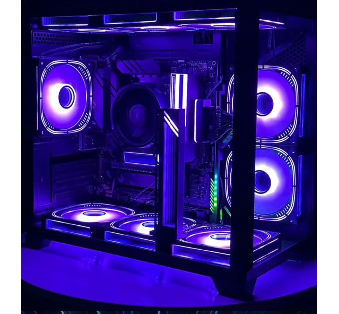 Радіатор охолодження RGB SSD M.2 2280 + термопрокладки Coolcirc ARGB Sync