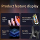 Кабель Type-C - DisplayPort 8K-60Hz 4K-144Hz 2K-240Hz 2м DP1.4