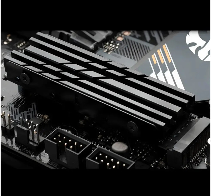 Радіатор охолодження SSD M.2  280 + термопрокладки IceSoul ZM. Підтримка PS5