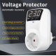 Захисне реле напруги в розетку HLP02 3680W 150-280V 16A