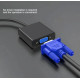 Адаптер перехідник DisplayPort - VGA 1080 P (DP to VGA)