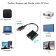 Адаптер перехідник DisplayPort - VGA 1080 P (DP to VGA)