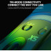 Мышь беспроводная игровая ATTACK SHARK X5 черная. 3 подключения. Радио 2.4Ghz + Bluetooth 5.0 + type-c